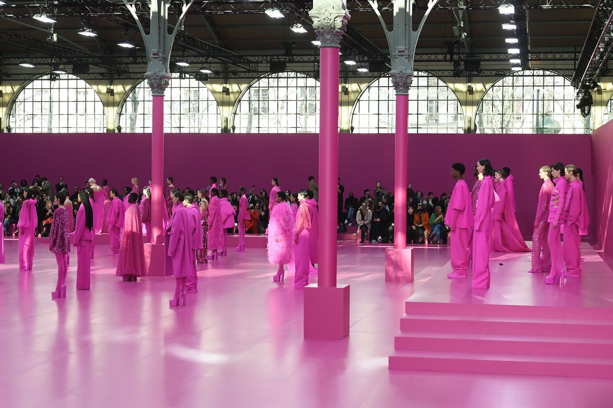 Fashion Show von Valentino. (Foto: Martin Veit)