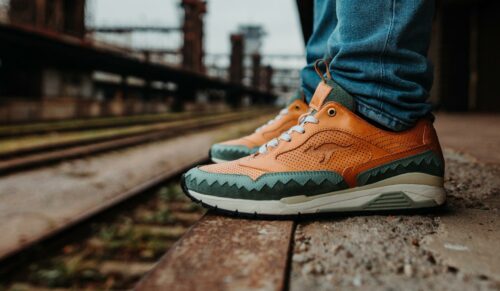 Das Ergebnis der deutsch-tschechischen Sneaker-Kollaboration (Foto: Kangaroos)