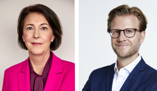 Angelika Schindler-Obenhaus, CEO, und Florian Frank, CFO der Gerry Weber International AG (Foto: Gerry Weber)