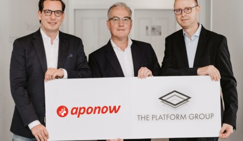 (v.l.n.r.) Dr. Dominik Benner, Thomas Engels, Silvio Schnabel (Foto: The Platform Group)