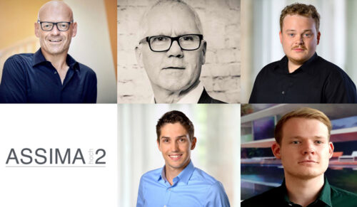 Das Team von Assima hoch 2 (obere Reihe v.l.n.r.): Günter Althaus, Wolfgang Pachali, Luca Althaus, (untere Reihe v.l.) Julian Mohr, Jonah Althaus (Foto: Assima hoch 2)