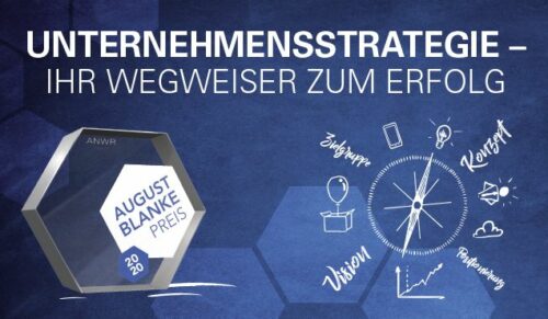 Die ANWR vergibt auch 2020 wieder den August-Blanke-Preis. 