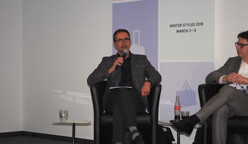 Axel Augustin, BLE-Geschäftsführer, über die Entwicklungen im Lederwarenmarkt. (Foto: Redaktion)