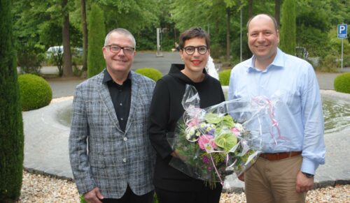 Die neue BLE-Präsidentin Nina Kiesow sowie die BLE-Vizepräsidenten Dr. Joachim Stoll (l.) und Michael Genth. (Foto: Redaktion)