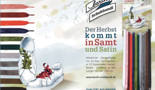 Barth Schuhbandl – der Herbst kommt in Samt und Seide (Foto: Barth Schuhbandl)