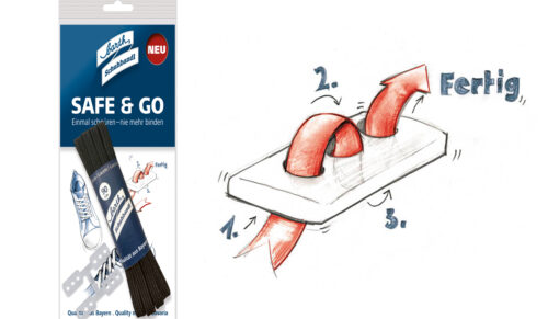 Barth Schuhbandl stellt das neue Schnürsystem Save & Go vor. (Foto: Barth Schuhbandl)