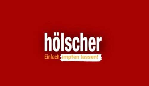 Werbeslogan des Schuhhauses Hölscher