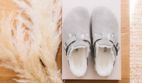 Modell Boston von Birkenstock. (Foto: Birkenstock / Matteo Carcelli)