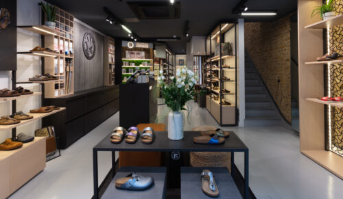 Store-Konzept in London von Birkenstock. (Foto: Birkenstock)