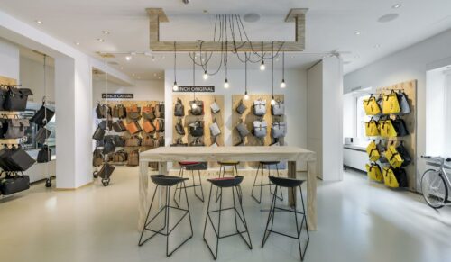 Der Pop-Up-Store von Bree in München in der Theatinerstraße. (Foto: Bree)