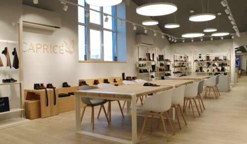 Neuer Showroom von Caprice in Pirmasens. (Foto: Caprice)