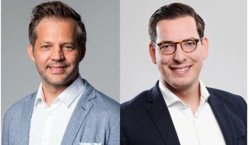 Christian Keller und Dr. Dominik Benner (Foto: Schuhe24)