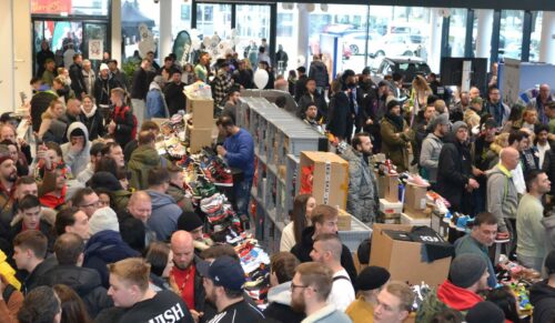 Volle Hallen bei der ersten Ausgabe von Schuhs (Foto: Collonil)
