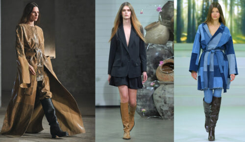 Kommen Langschaftstiefel wieder zurück? (Fotos: Copenhagen Fashion Week)