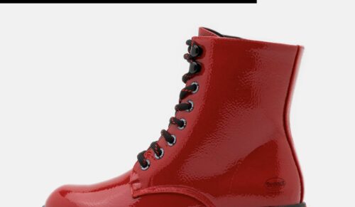 Das Cover von „Fancy Boots“ von Ann Doka und Meg Pfeiffer – in Kooperation mit Dockers. 