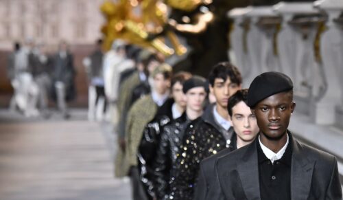 Fashion-Show von Dior Homme für Herbst/Winter 2022/23. (Foto: Martin Veit)