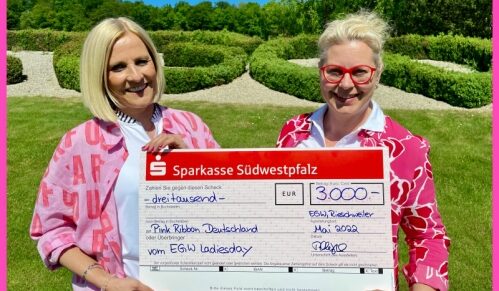 Dockers by Gerli unterstützte ein Golfturnier und sammelte Spenden für die Brustkrebs-Hilfe. (Foto: Dockers by Gerli)