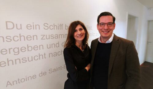 Valeska und Dr. Dominik Benner (Foto: Schuhe24)
