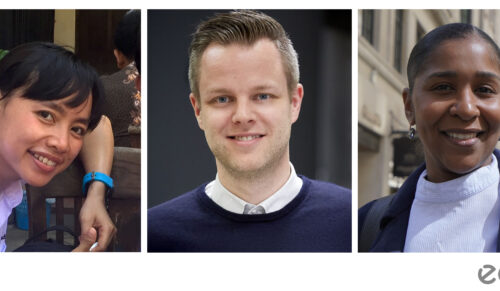 Sirly, Thomas und Caroline, die drei Gesichter der Kurzfilme (Foto: Ecco)