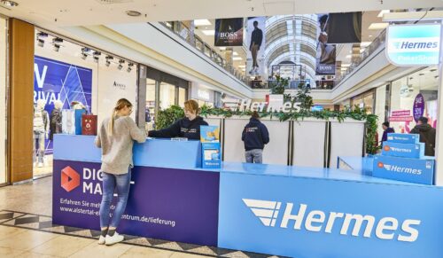 Die ECE testet in Hamburg einen Versand von Online-Bestellungen aus den Läden eines Shopping-Centers. (Foto: ECE)