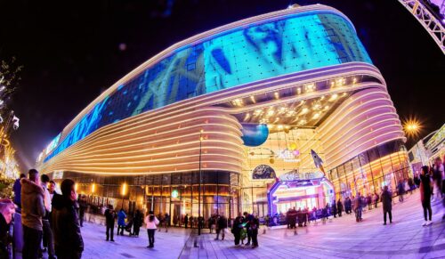 Das Shopping-Center Longfor Paradise Walk in Shanghai. (Foto: ECE) 