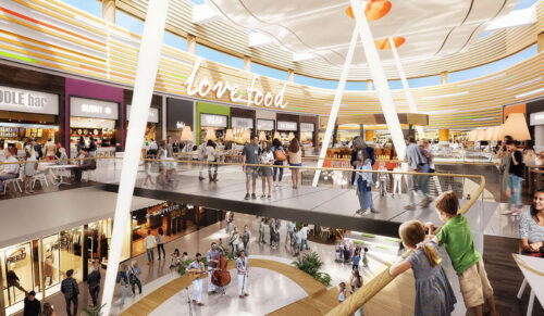 Das Shoppingcenter Nova Eventis wird modernisiert. (Foto: ECE)