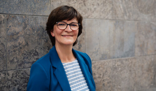 SPD-Vorsitzende Saskia Esken (Foto: Anne Hufnagl/Thomas Trutschel)