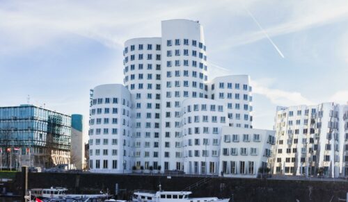 Der neue Standort von Falke am Medienhafen in Düsseldorf. (Foto: Falke)