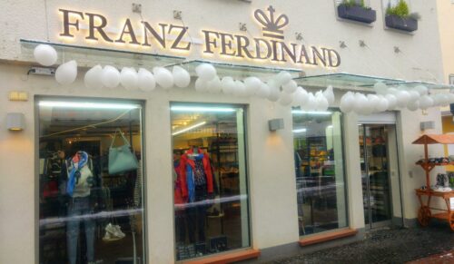 Store von Franz Ferdinand in Hofheim. (Foto: Schuhe24)