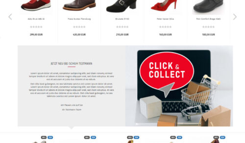 Der GMS Muster-Onlineshop