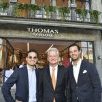 Luca Tretter und Gregor Tretter bei der Eröffnungsfeier des neuen Thomas-Flagshipstores in München am 01.09.2022 (Foto: Brauerphotos/G.Nitschke/Thomas)