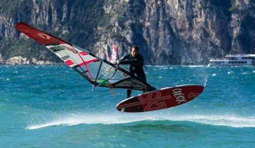 Freestyle-Champion im Windsurfen Riccardo Marca (Foto: Geox)