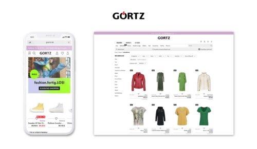Modesortiment auf www.goertz.de