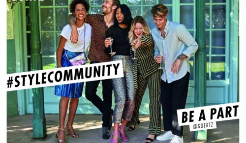 Görtz führt die #stylecommunity-Kampagne mit neuen Gesichtern fort. (Foto: Görtz)