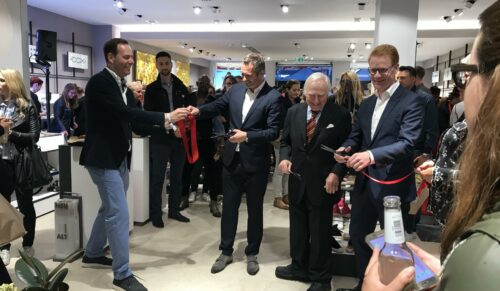 Görtz feiert die Eröffnung des neuen Flagship-Stores in München (Foto: Redaktion)