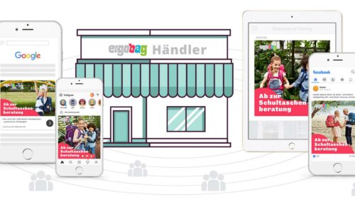 Ihre erste Social Media-Kampagne für Händler legte die Goldkrone zusammen mit Fond Of auf. (Grafik: Goldkrone/Socialpals)