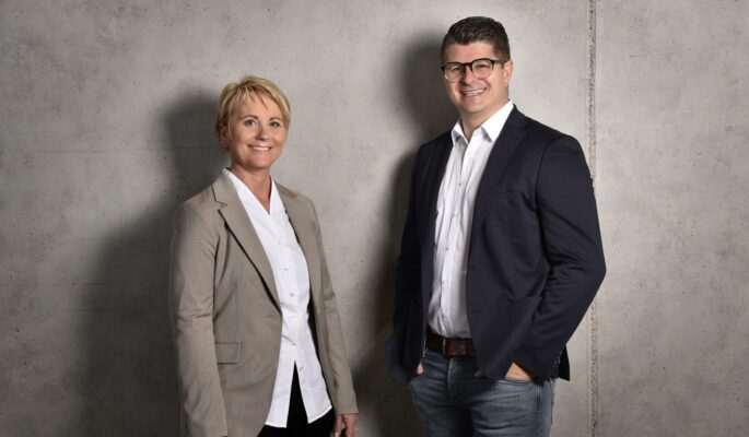 Sport 2000-Geschäftsführung: Margit Gosau und Dominik Solleder (Foto: Sport 2000)