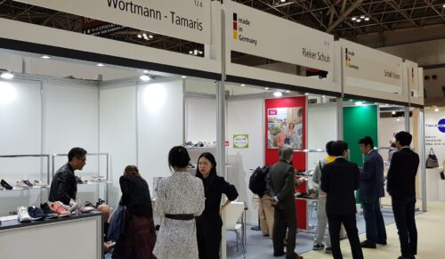 HDS/L-Gemeinschaftsstand auf der Fashion World Tokyo Autumn (Foto: HDS/L)