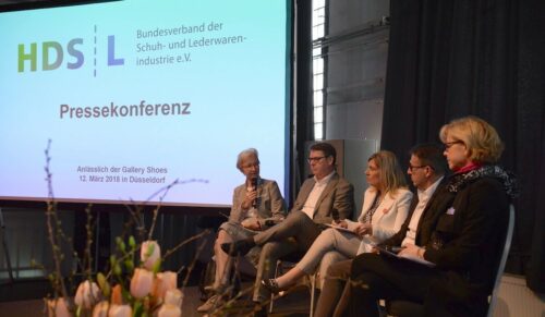 HDS/L Pressekonferenz auf der Gallery Shoes in Düsseldorf (Foto: Redaktion)