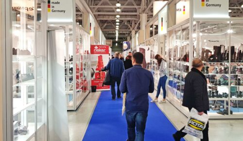 HDS/L zeigt auf den Schuhmessen MosShoes und Fashion World Tokyo Präsenz (Quelle: HDS/L)
