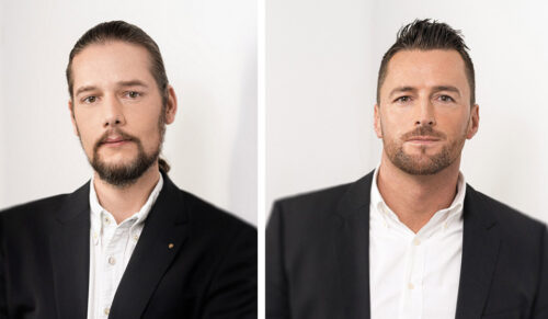 Moritz Hamm (li.) und David Friedrich, Geschäftsführer der Hamm Market Solutions GmbH (Foto: HMS)