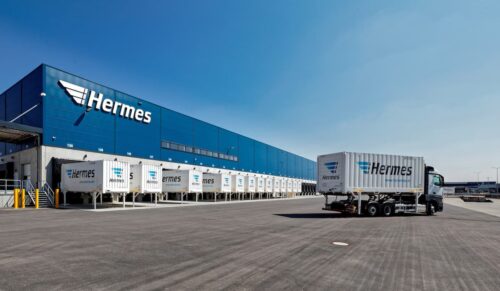 Neues Hermes Logistikzentrum in Bad Rappenau (Foto: Hermes)