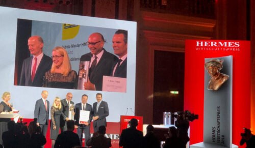 Verleihung des Hermes-Wirtschaftspreis 2018 in der Wiener Hofburg (Foto: Lorenz Shoe Group)