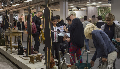 Ordertreiben auf der ILM Summer Styles vom 1. bis 3. September 2018 in Offenbach. (Foto: Jessica Schäfer/Messe Offenbach)