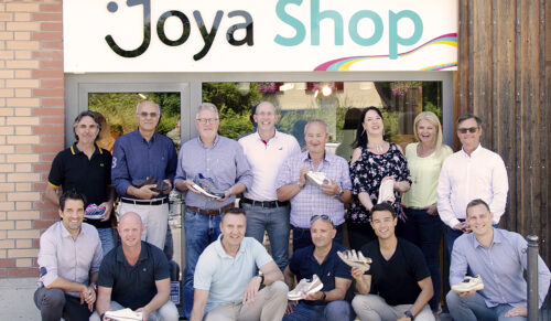 Joya stellt sein neues Vertriebsteam für Deutschland vor (Foto: Joya Schuhe GmbH)