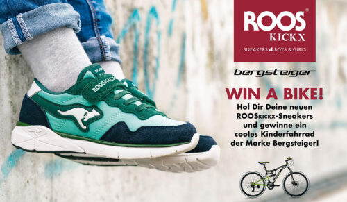 Das Rooskickx-Gewinnspiel unter dem Motto ’Sneaker 4 Boys & Girls‘. (Foto: Kangaroos)