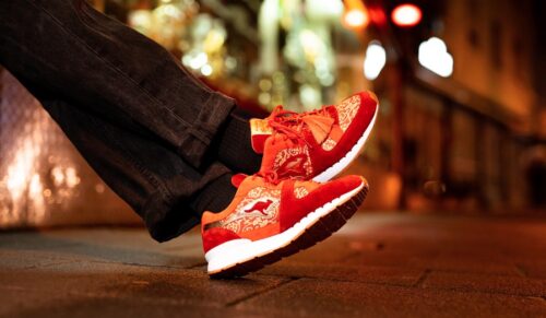 Kangaroos limitierter Sneaker zum „Jahr der Ratte”. (Foto: Kangaroos)