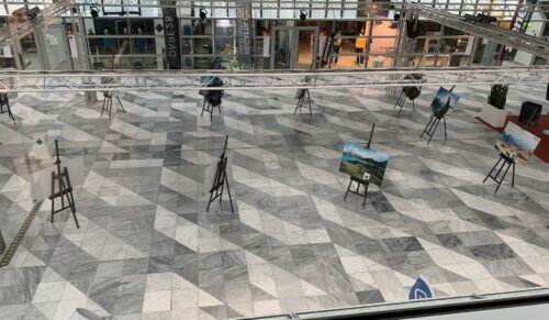 Die Lowa Adventure Gallery im MOC. (Foto: Lowa)