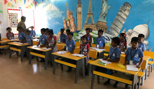 Die von Lloyd initiierte Schule in Indien wächst. (Foto: Redaktion)