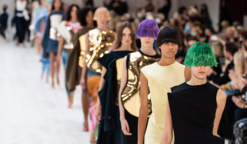 Fashion Show von Loewe in Paris. (Foto: Martin Veit)